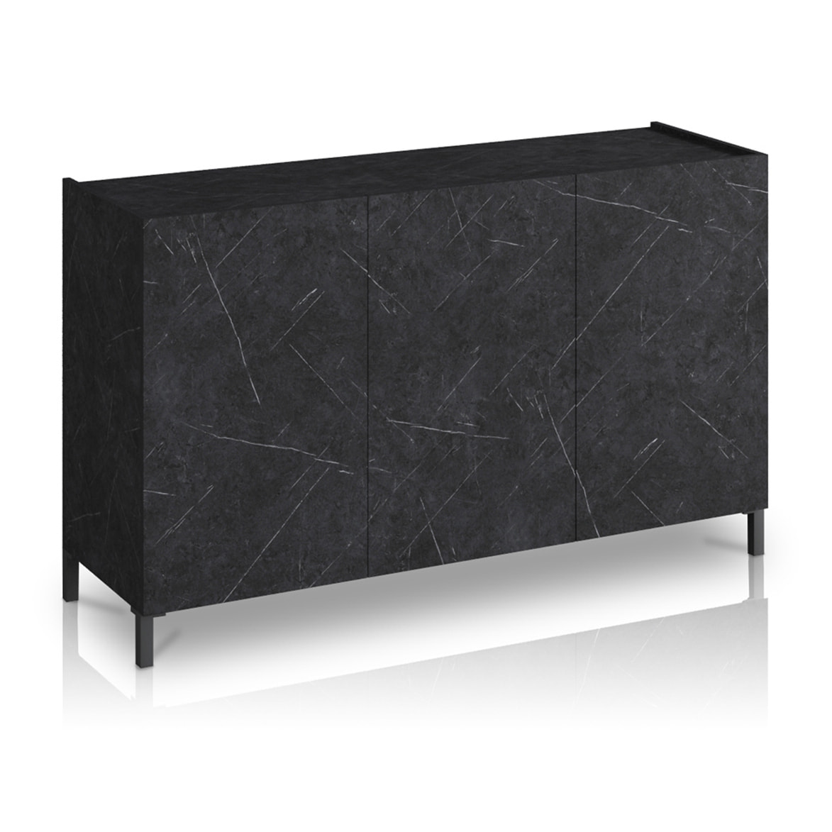 Tomasucci Buffet EDDY BLACK MARBLE Noir