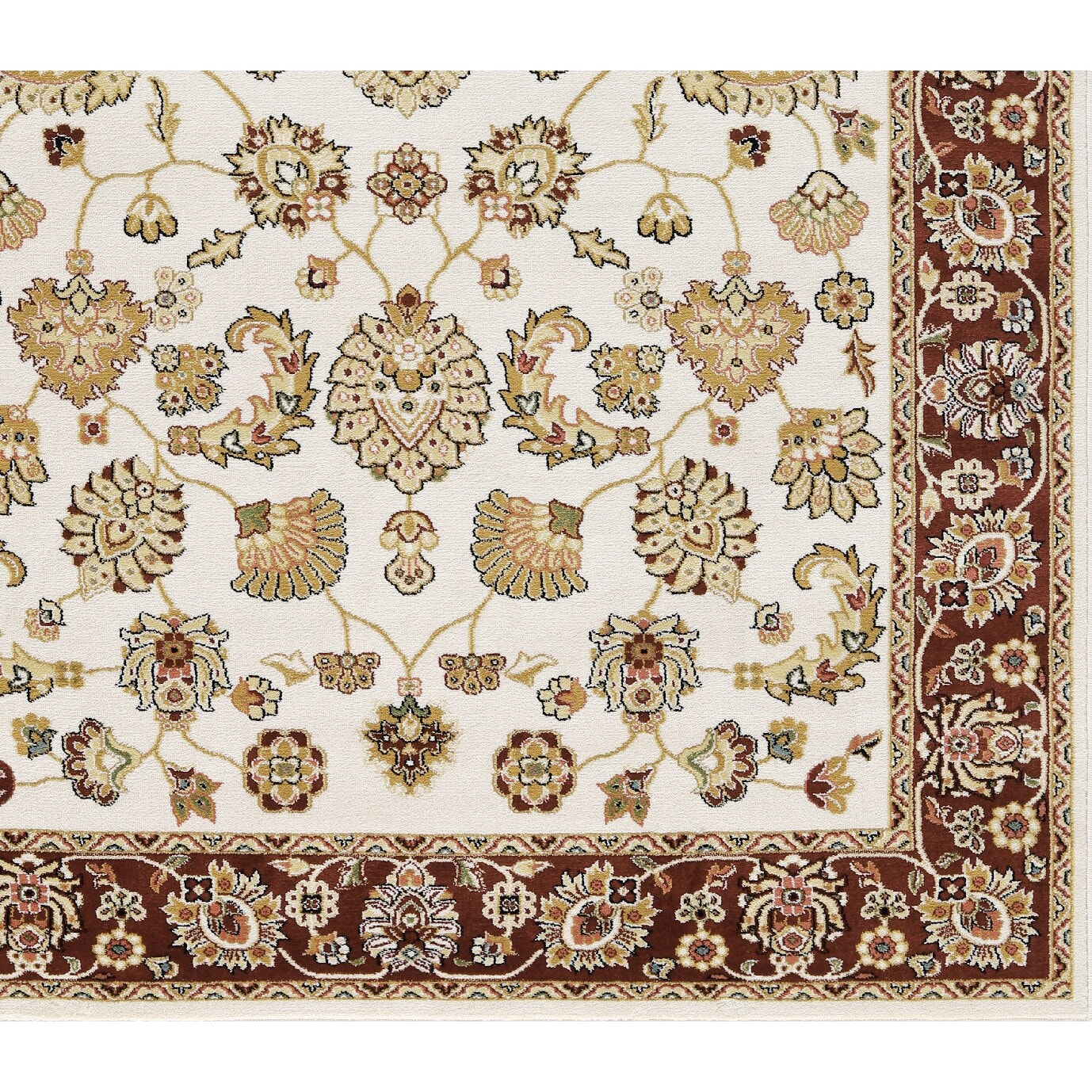 Tappeto Stile Persiano Crema