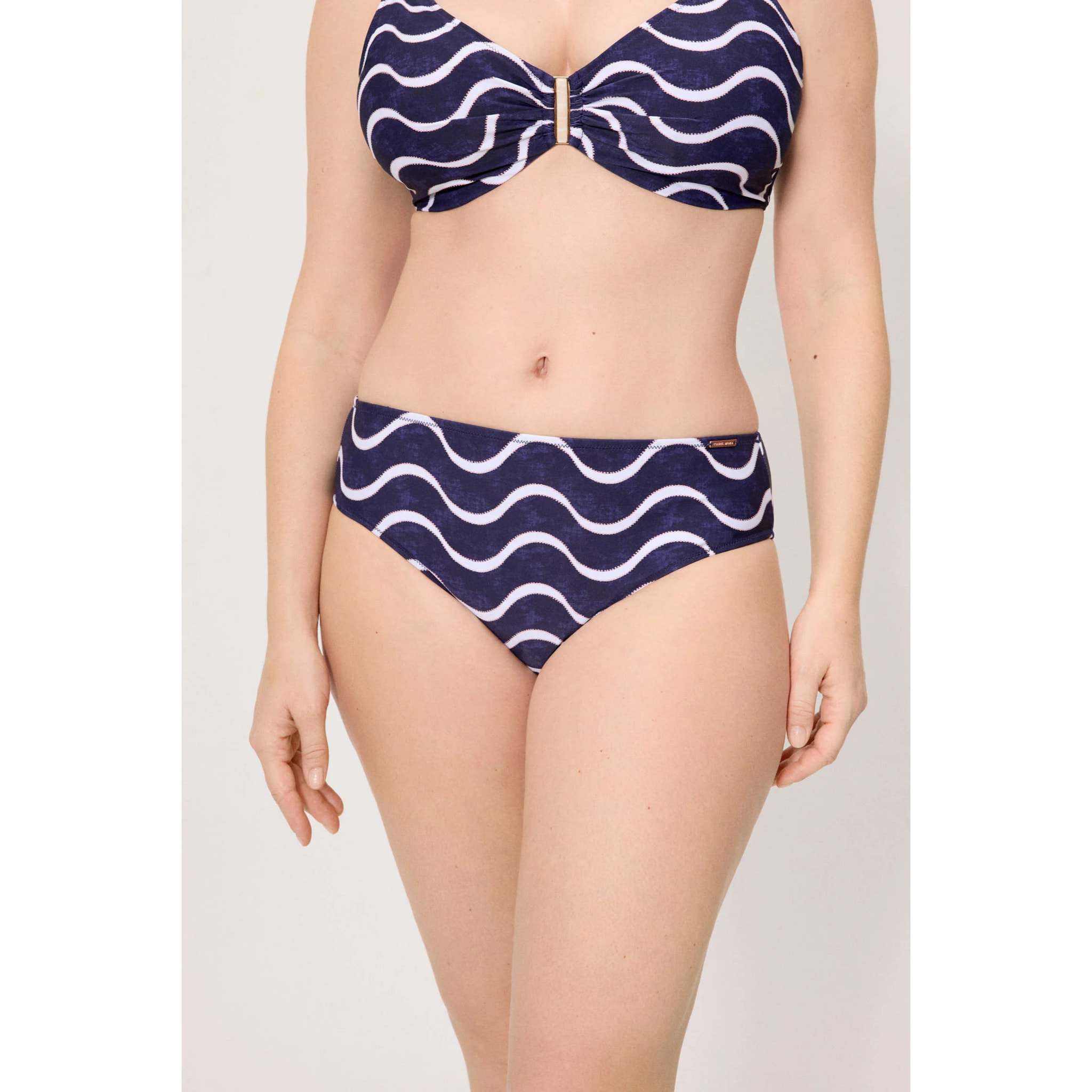 Slip bikini midi modellante