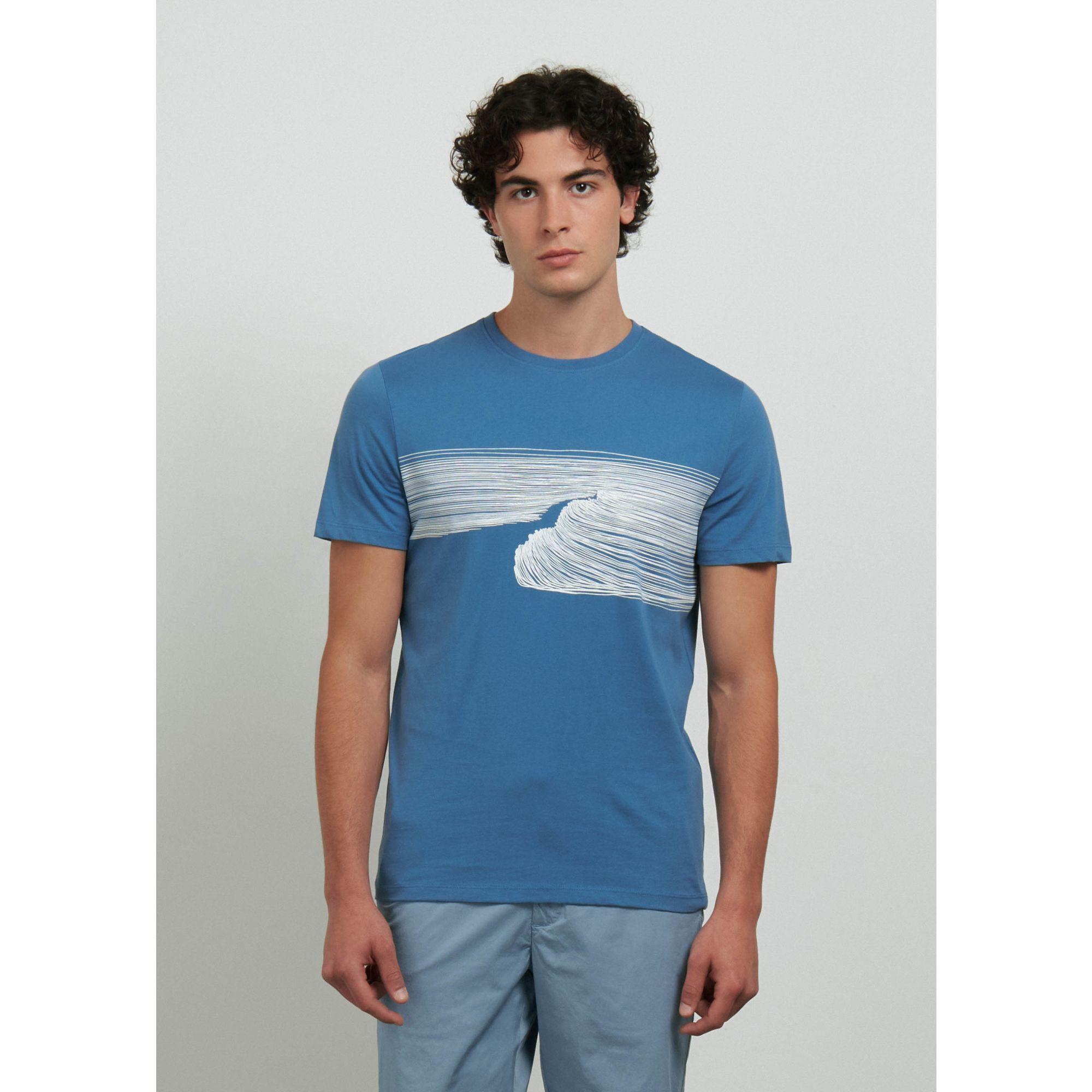 T-SHIRT BLU CHIARO CONBIPEL