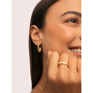 Pendientes Tressia Baño Oro