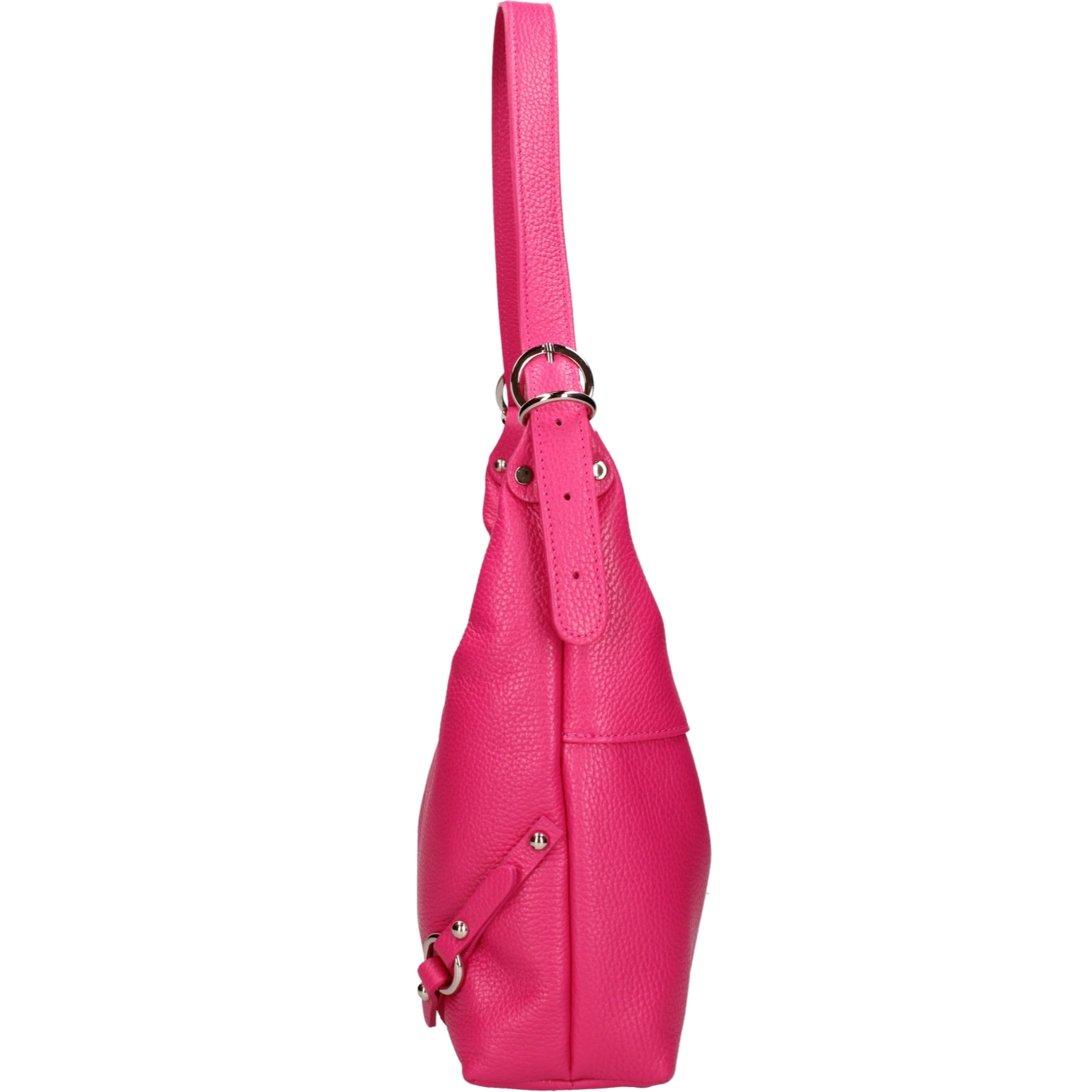 Borsa a spalla da donna In Vera pelle Made in Italy 30x30x9 cm