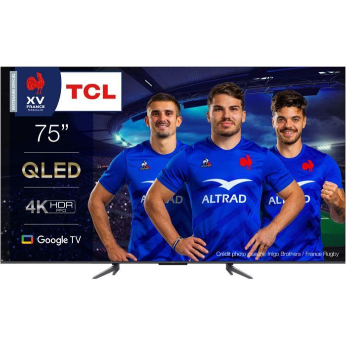 TV QLED TCL 75C645 2023