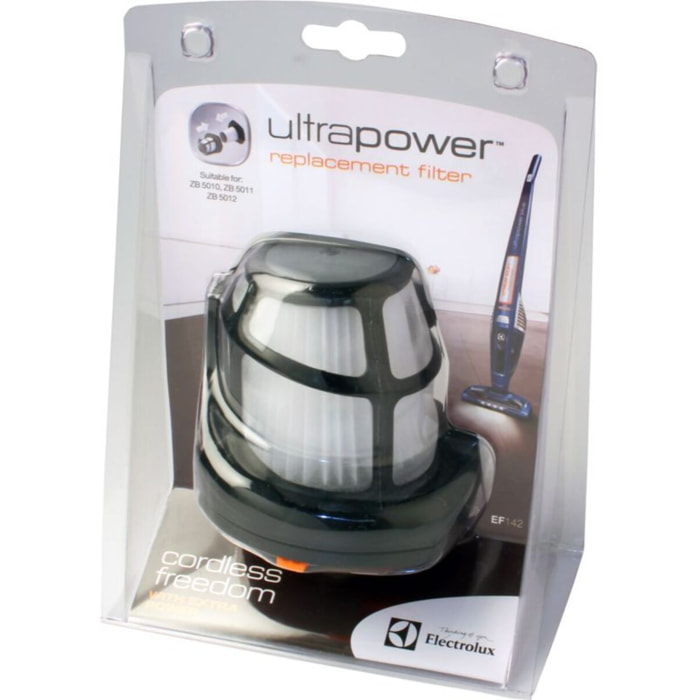 Filtre ELECTROLUX Plissé EF142 protection moteur aspirateur balai Ultrapower