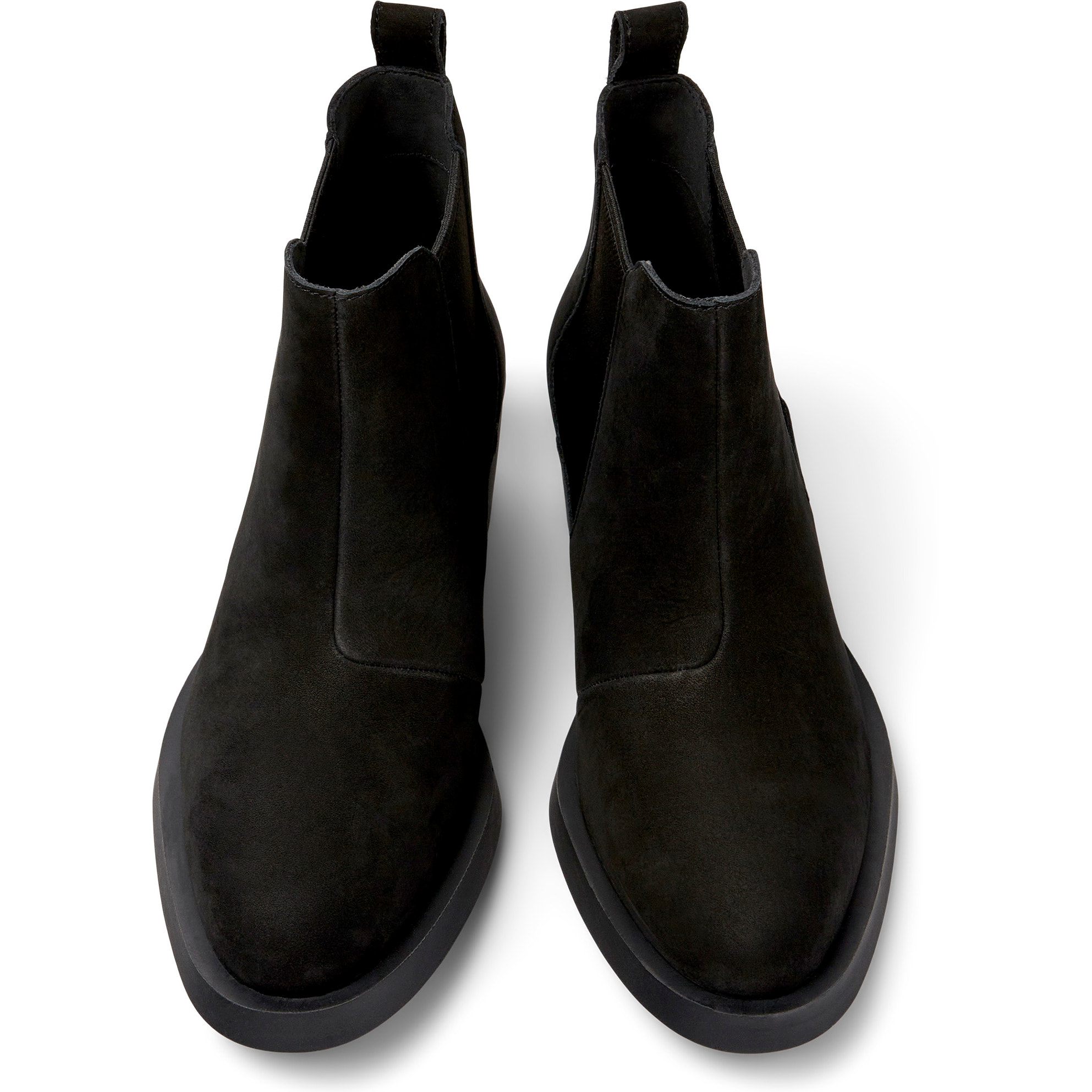 Stivaletti - CAMPER Bonnie - Nero - Pelle nabuk