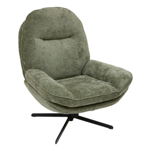 Fauteuil Stelan vert kaki