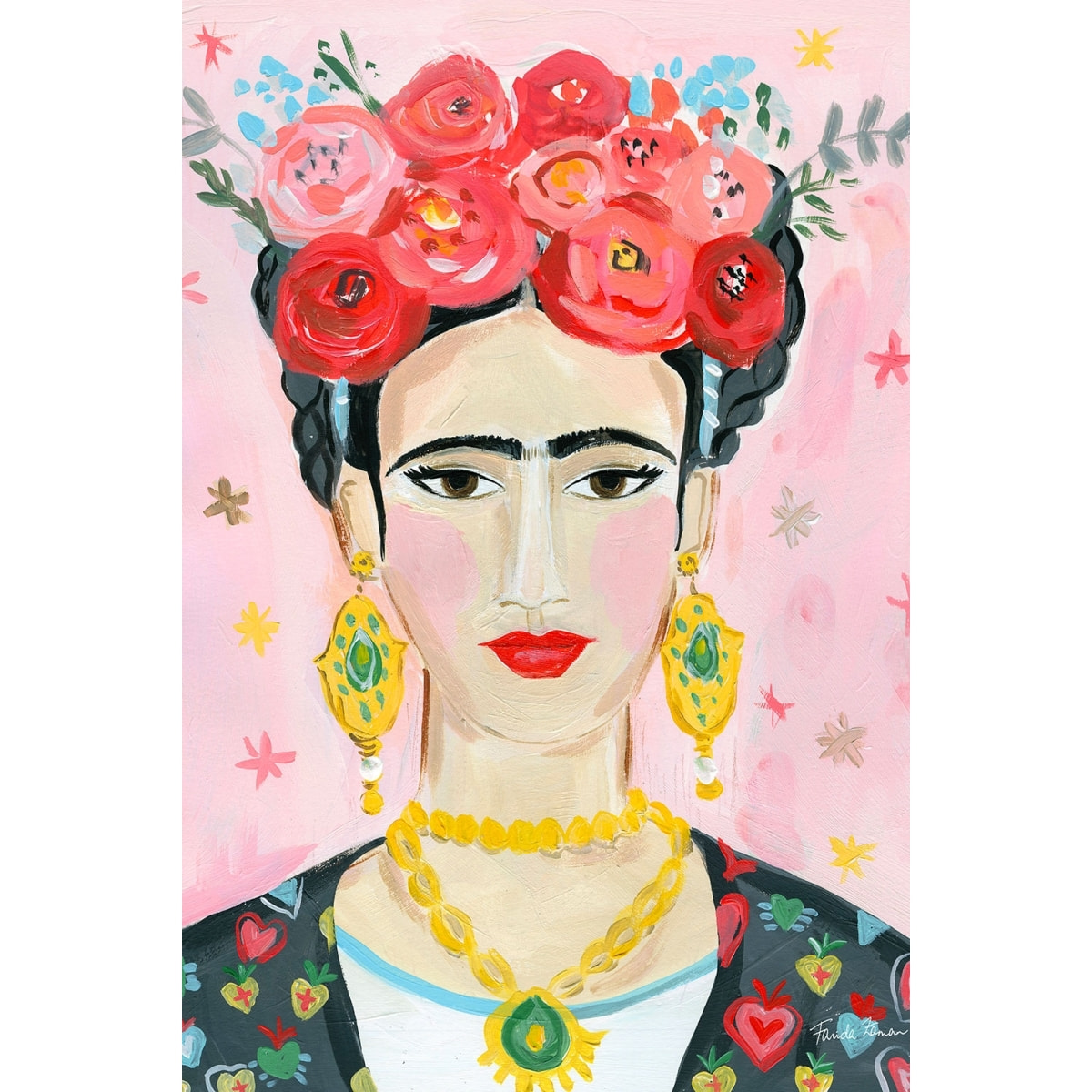 Tableau mode Hommage à Frida Tableau plexiglas