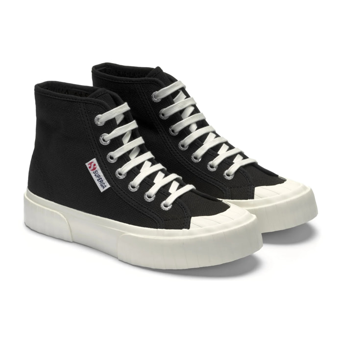 Superga - Zapatillas Mujer Negro - 2696 Stripe