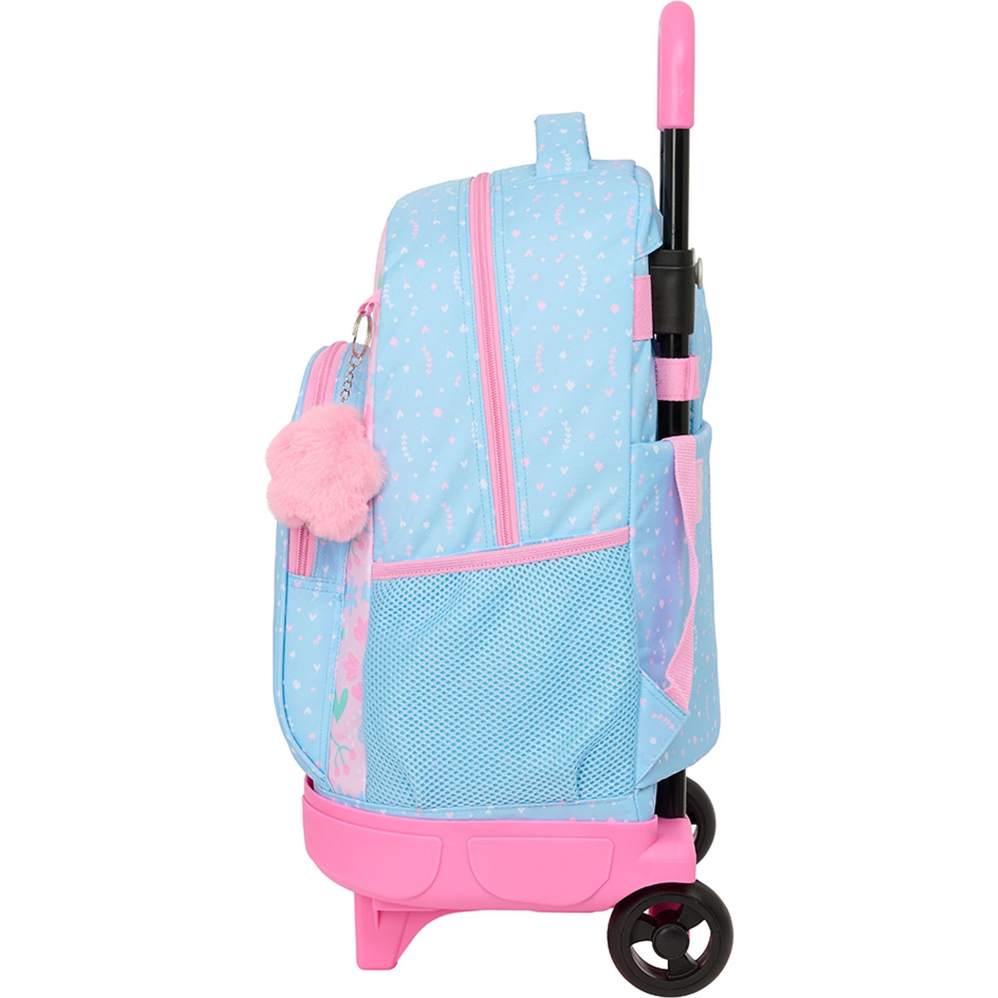 Mochila gde. c/ruedas compact extraible blackfit8 "smile"