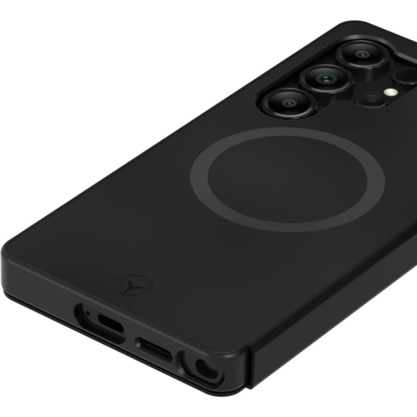 Coque étui FORCE CASE Samsung S25 Ultra  Magnet Noir