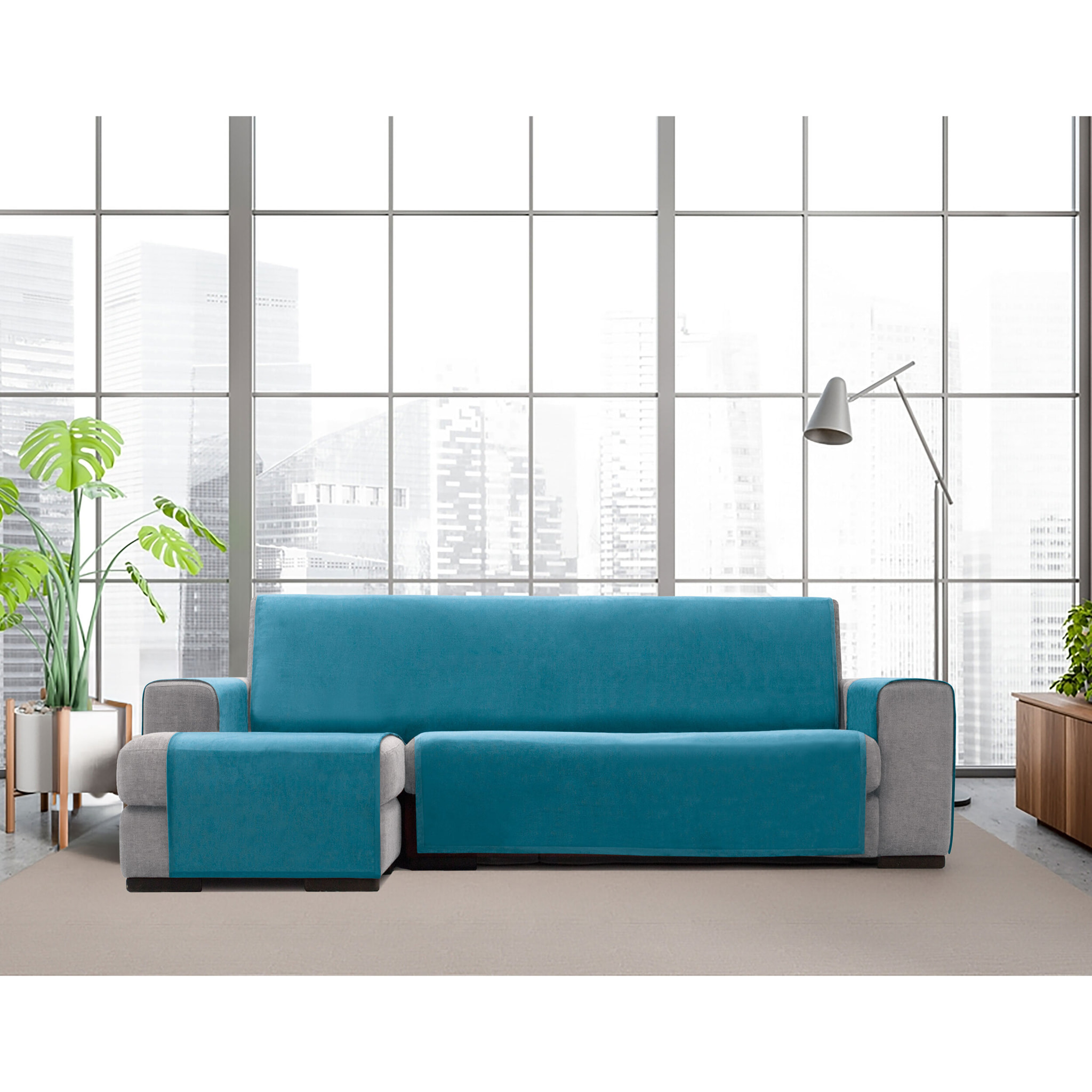 Cubre Sofá Chaise Longue Izquierda modelo MIRTO