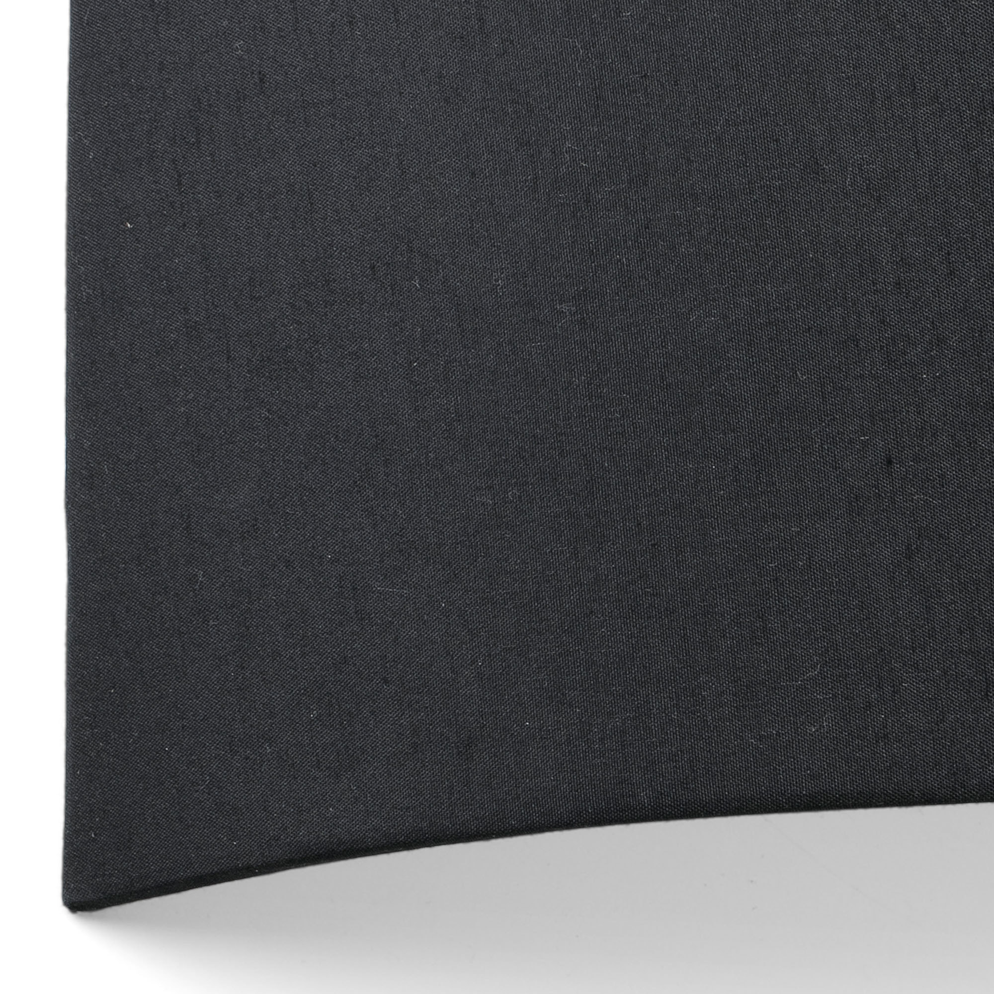 COTTON R Lampe applique noir ronde horizontal 2L