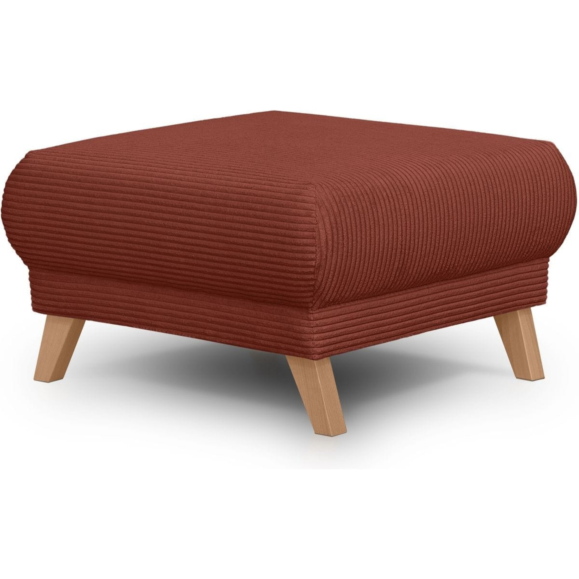 Pouf en velours côtelé - LARIA