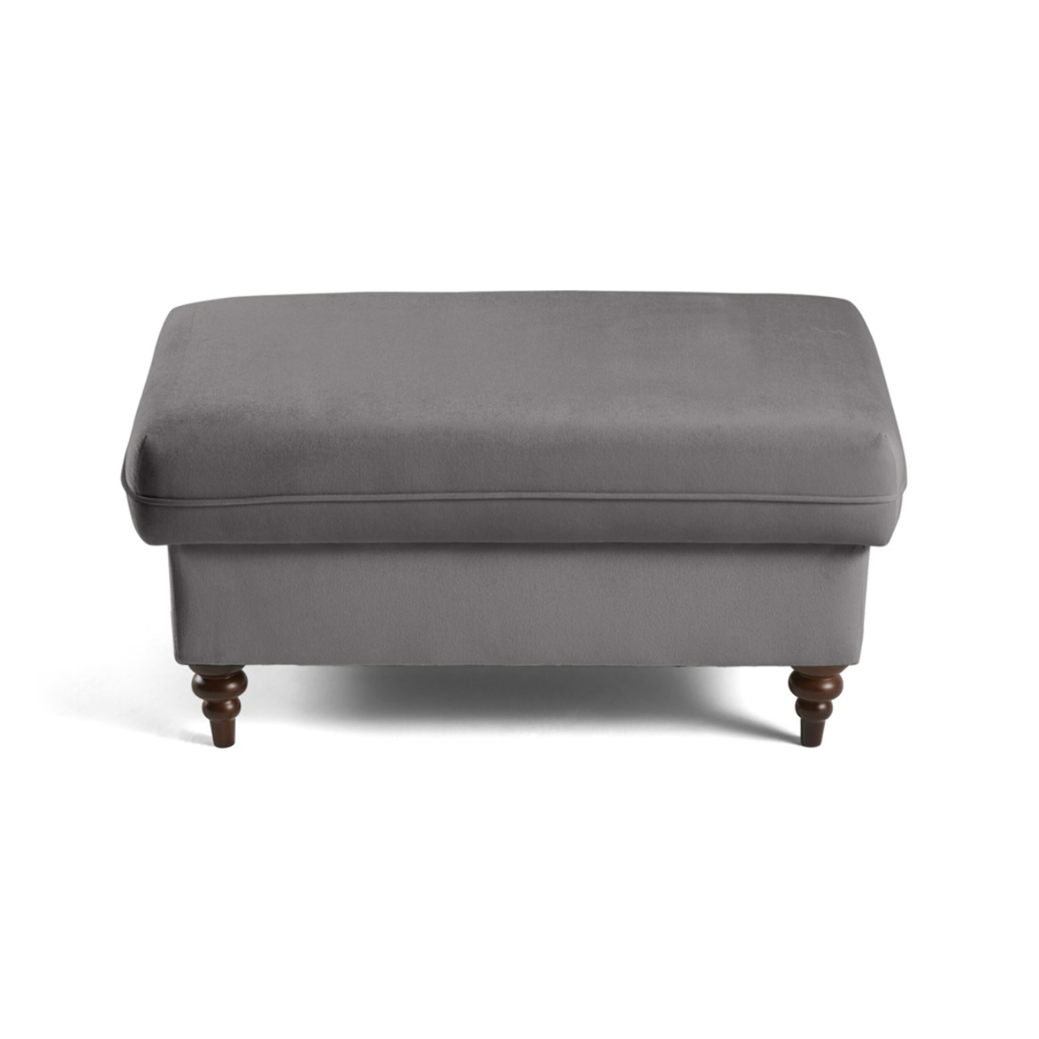 Flamingo - pouf en velours - Gris