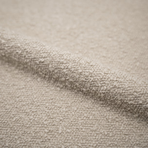 Lot de 2 chaises pour îlot central 65.5 cm en tissu bouclette beige - Henrik
