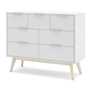 Cómoda Numa Blanco - Oak Soft