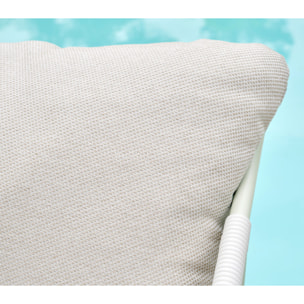 Salon de jardin en acier - 4 places - ANTIBES