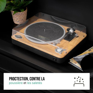 Accessoire MARLEY Couvercle en plexi recyclé pour platine
