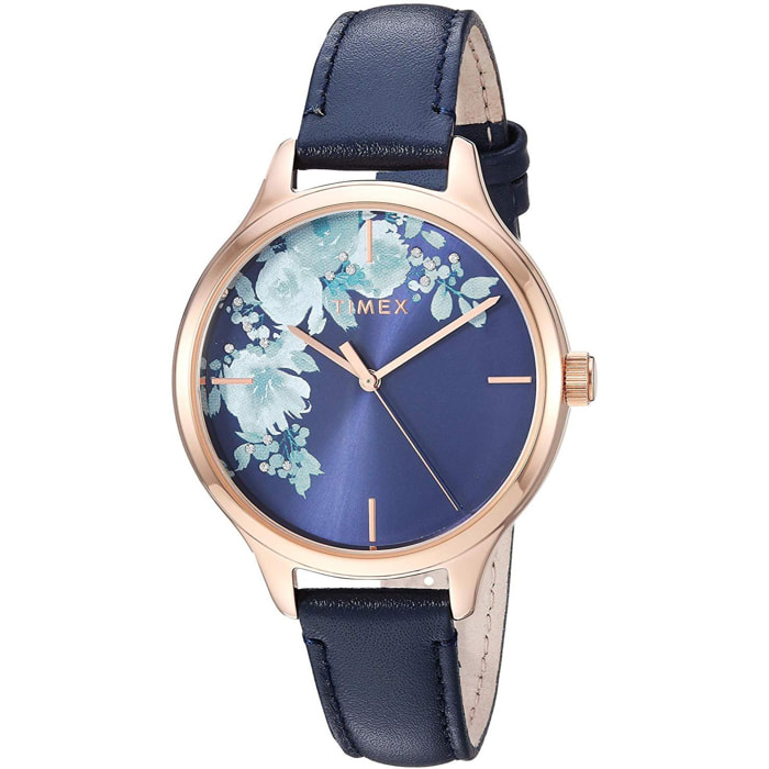 Orologio Timex Pelle Blu