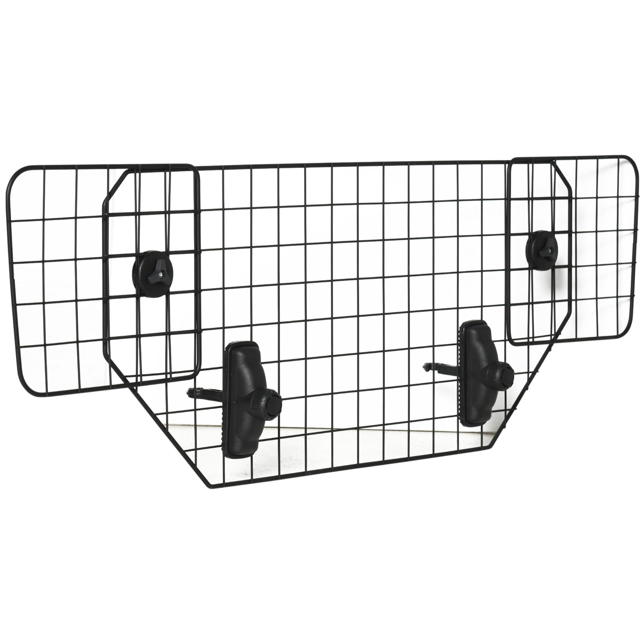 Rejilla de Seguridad de Coche Perros Extensible Barrera Protectora 90-120x40,5cm