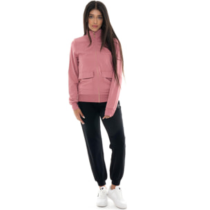 Mono de invierno para mujer Leone 1947 Chic Tones con cuello alto y cremallera.