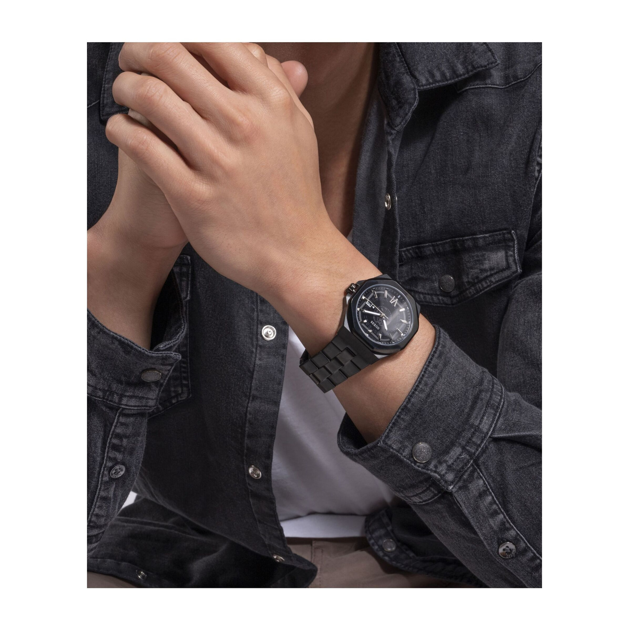 Guess Orologio Analogico Al Quarzo Gd Emperor