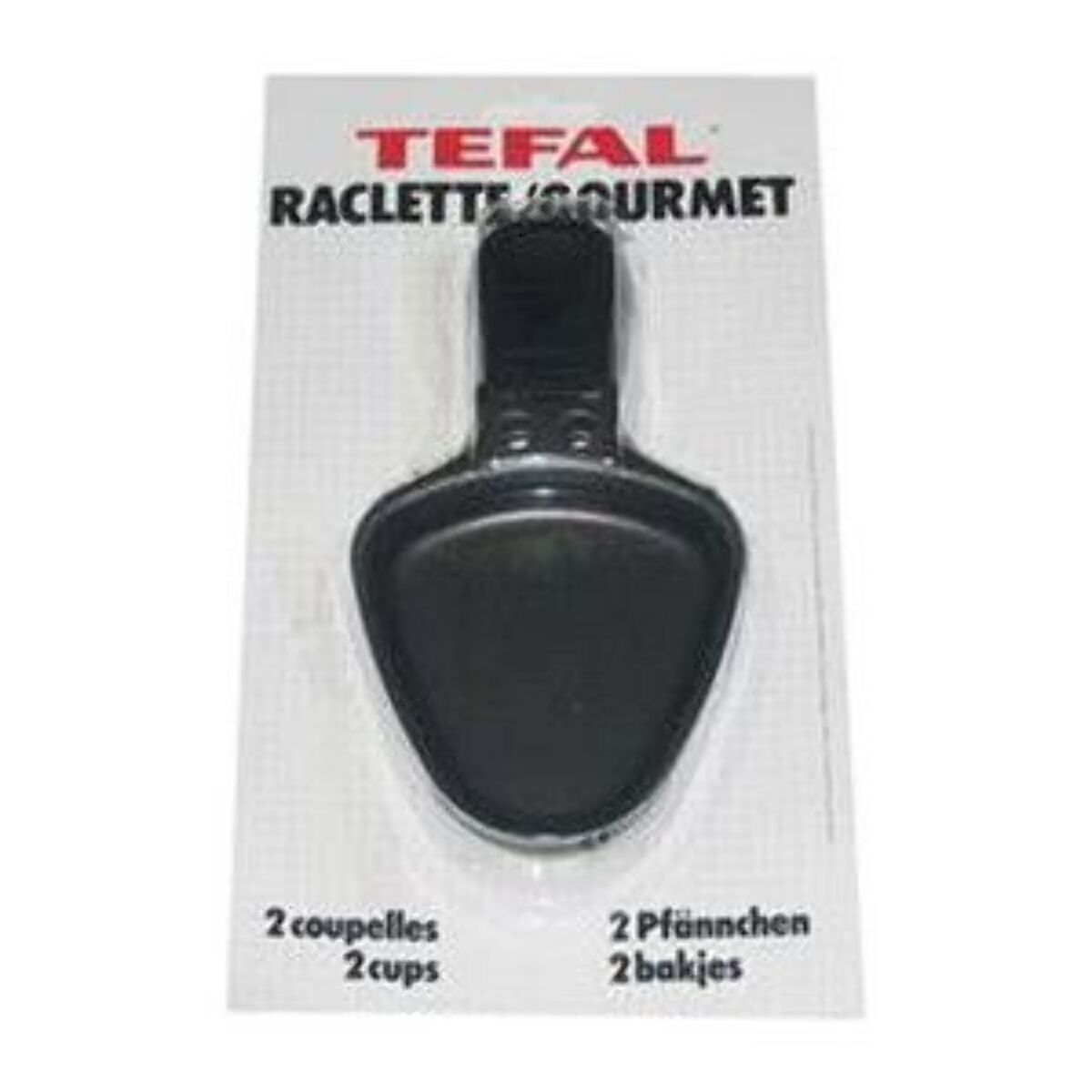 coupelle TEFAL lot 2 poelons à raclette ovales