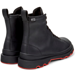 Botines - CAMPER Brutus+ - Negro - Cuero liso
