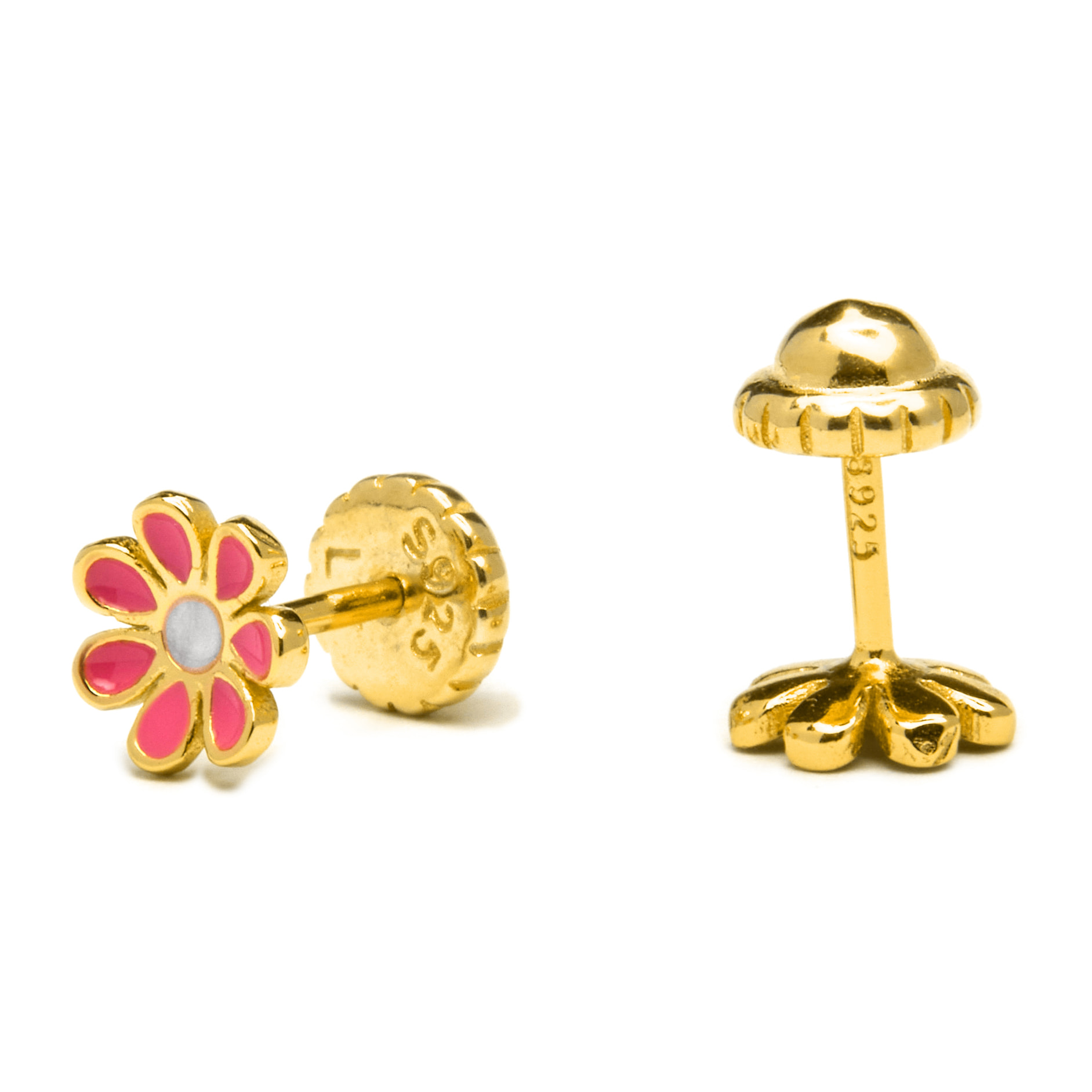 Pendientes Kacel acabado oro amarillo 18k