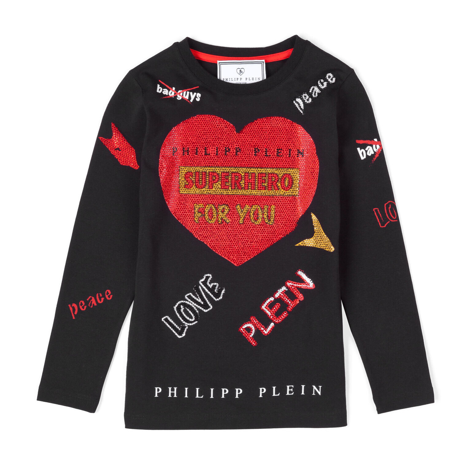 PHILIPP PLEIN t-shirt long sleeves "for you"