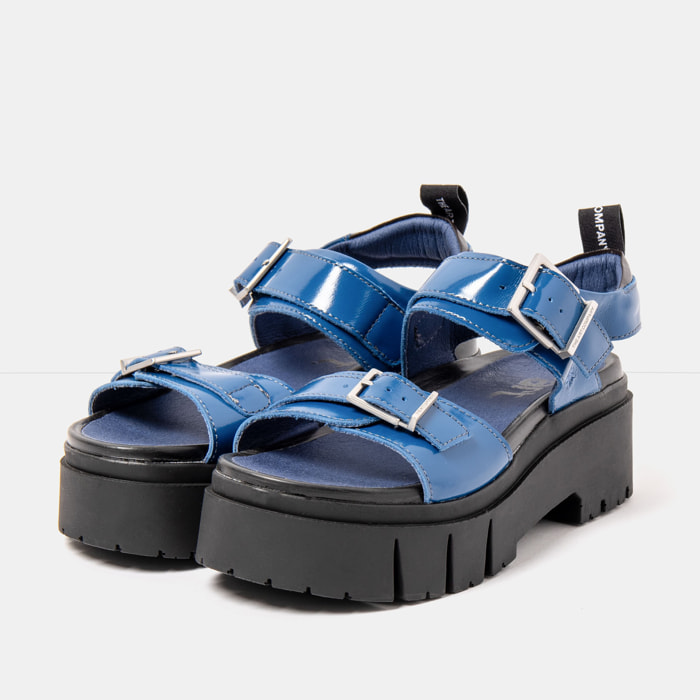 Sandalias 2041 NAPPA SHINNY ROYAL / LEEDS color Royal