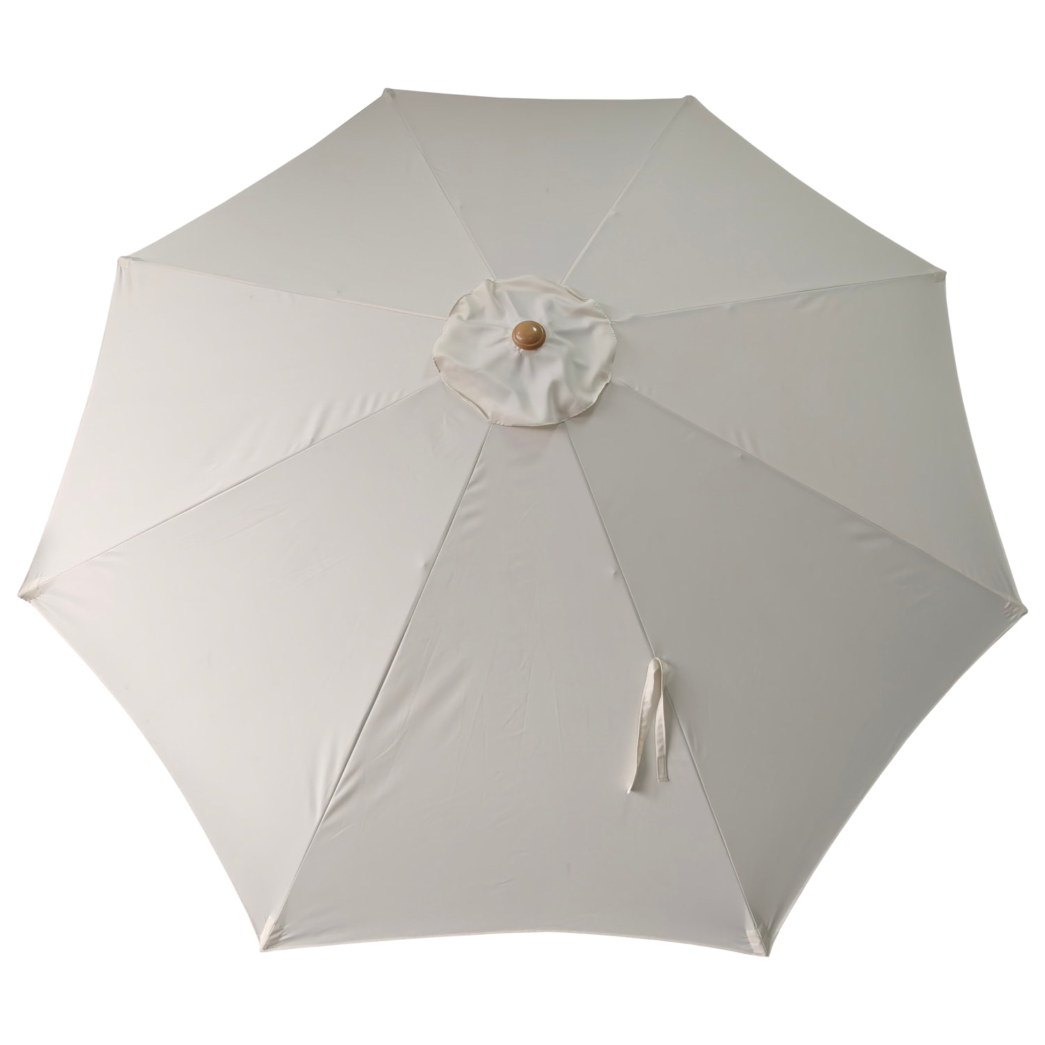 Parasol droit HAPUNA rond -