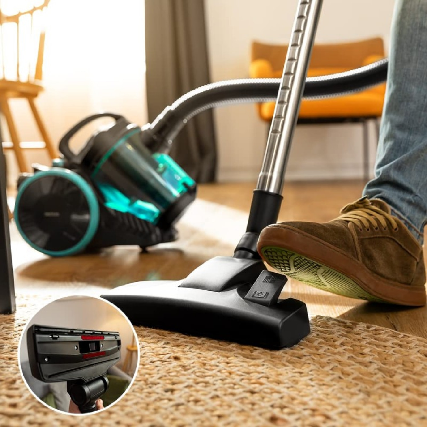 Cecotec Aspirateur-traîneau sans sac Conga RockStar Multicyclonic XXL Animal