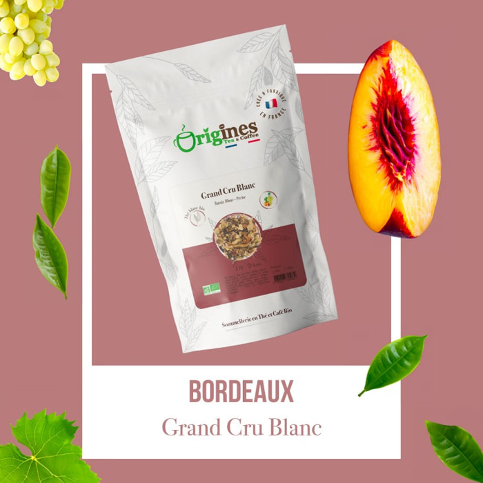 Thé Bio Grand Cru Blanc - Sachet 80g