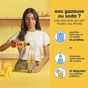 Machine à soda SODASTREAM CLASSIC Noire