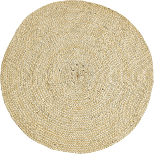 Tapis jute tissé motif uni TUDO