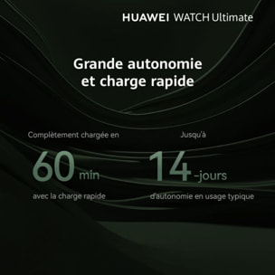 Montre connectée HUAWEI Watch Ultimate Vert