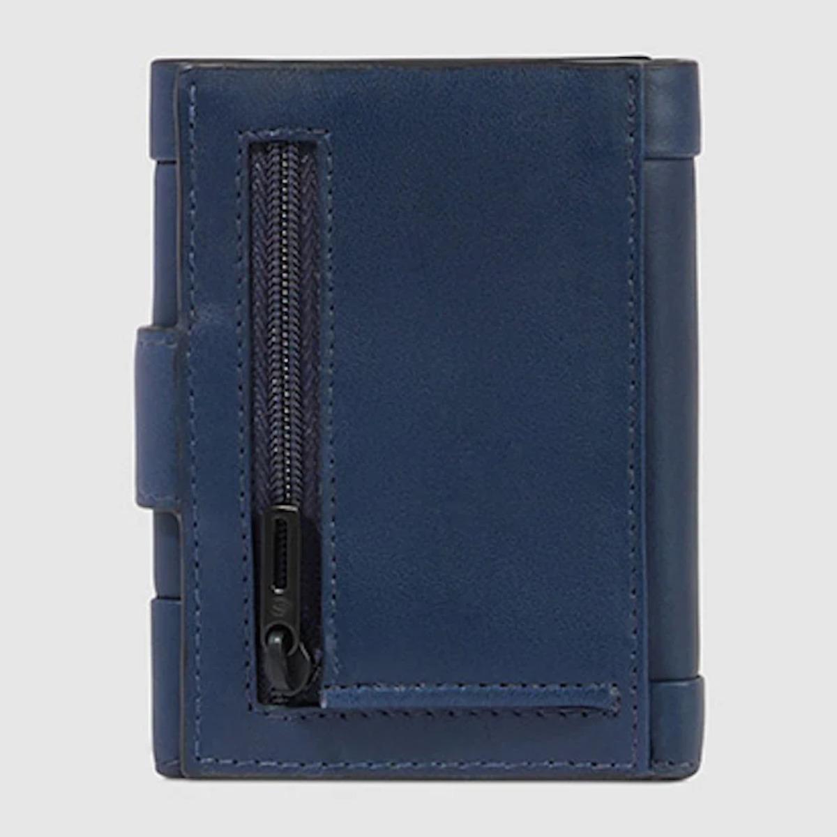 Piquadro Pocket trifold men's wallet with money pocket