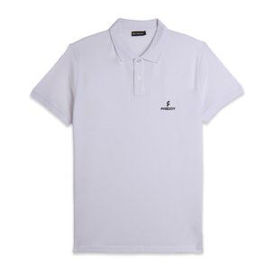 Polo Uomo in Piquet di Cotone 100% con Logo