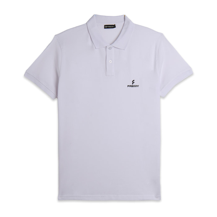 Polo Uomo in Piquet di Cotone 100% con Logo