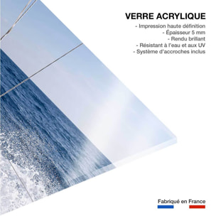 Tableau mer skipper voilier  Tableau plexiglas