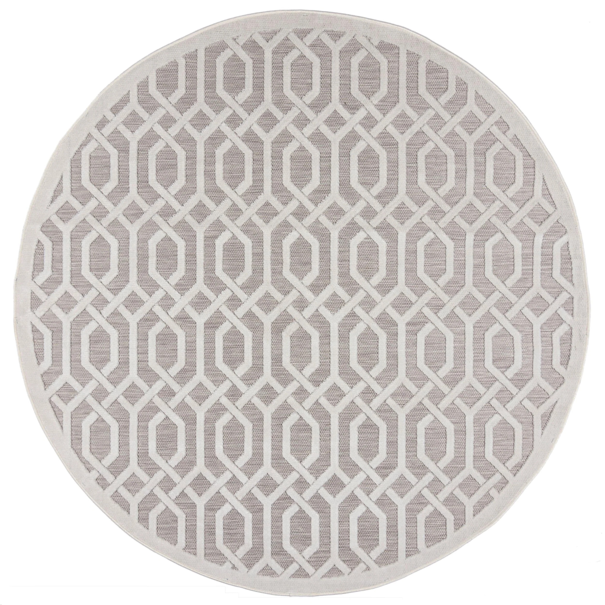 Tapis extérieur rond MATARO