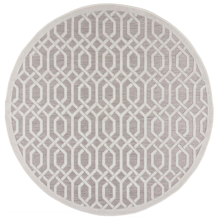 Tapis extérieur rond MATARO
