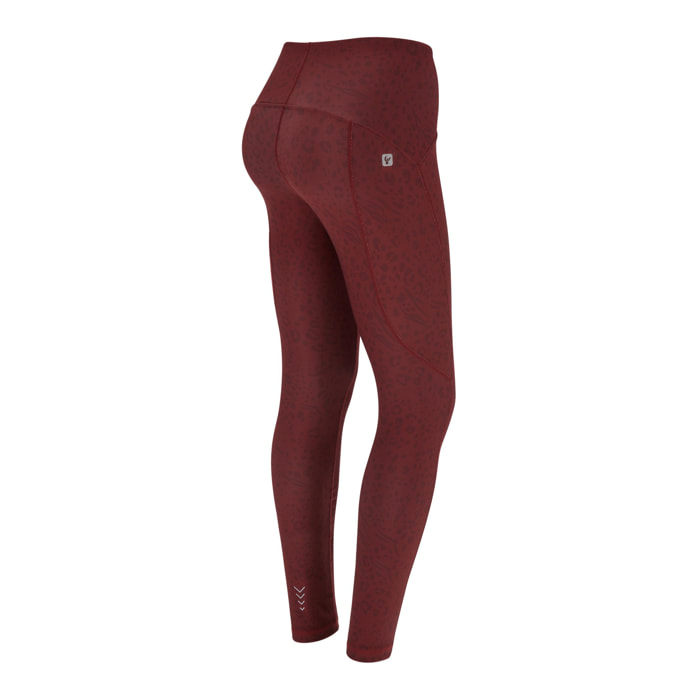 Leggings SuperFit ecologici traspiranti fantasia all over