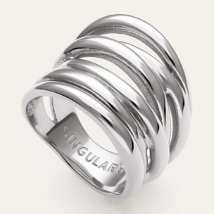 Anello Ondina Acier