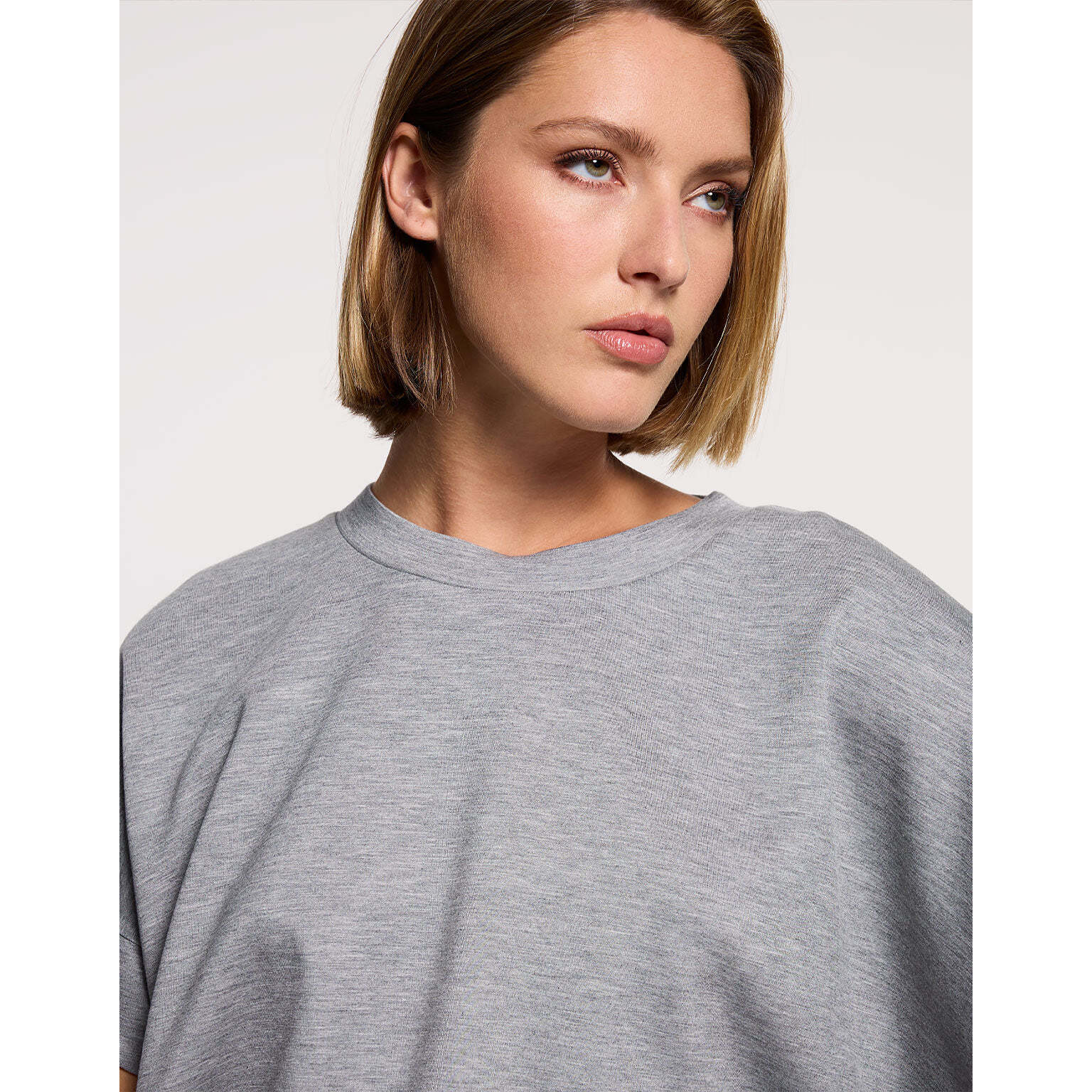 Camiseta Manga Corta Gris Vigoré - Vitulo