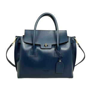 Bolso de Mano Cheval Firenze Atria Azul Oscuro