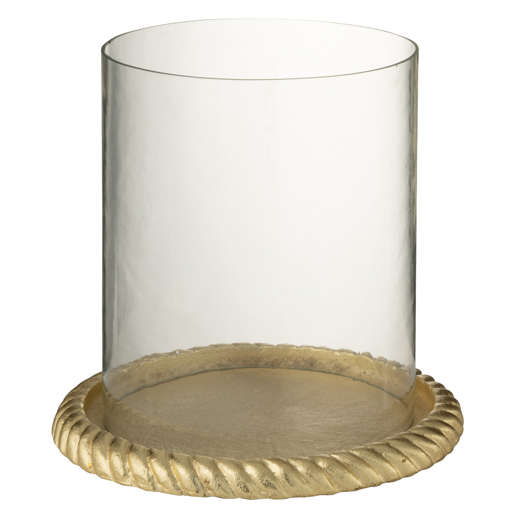 J-Line bougeoir - aluminium - or