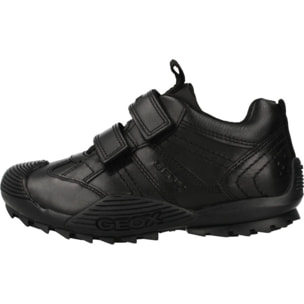 Zapatillas Niño de la marca GEOX  modelo JR SAVAGE NEGRO