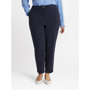 Fiorella Rubino - Pantaloni dritti eleganti - Blu